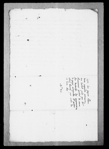 Pièces concernant les greffes du baillage : lettres patentes (copies et imprimés), mémoires, correspondance, 1647-1791.