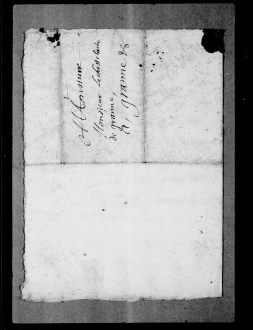 Grane. Hameaux de Combemaure et de Roche-Chabrières :Hameau de Combemaure : copie d'une transaction de 1326 entre le comte de Valentinois et les moines d'Aiguebelle . arrêt du Parlement de Grenoble, procédures, 1674-1740.Hameau de Roche-Chabrières : mémoires, reconnaissances, acte d'albergement, pièces diverses, 1693-1708.