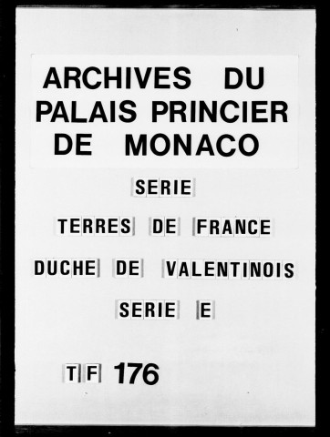 Péages par terre : Coches et diligences : relevés des droits perçus en 1748.