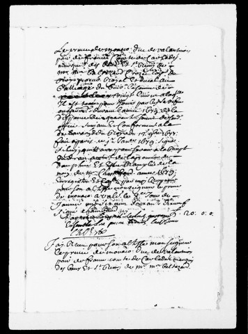 Registres, ordonnances et pièces à l'appui, 1675-1689.