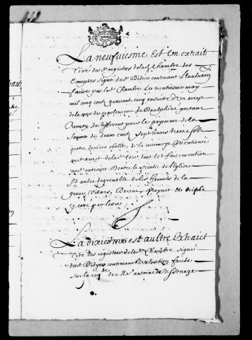 Procès entre les propriétaires des péages du Rhône et le prévôt des marchands de Lyon, 1661-1744.
Saisies et procès survenus en conséquence, 1716-1755.
Pièces et mémoires concernant divers procès, entre 1716-1767.