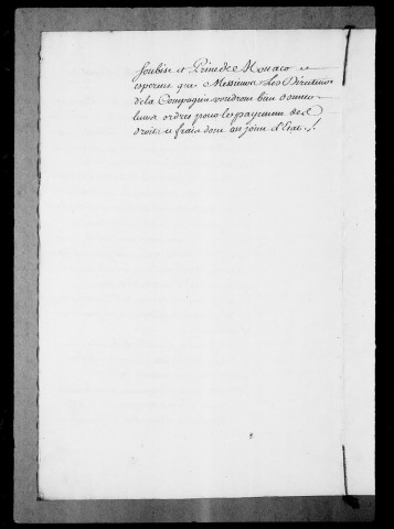 Pièces relatives à l'exemption des droits sur les cafés de la Compagnie des Indes, 1724-1763.