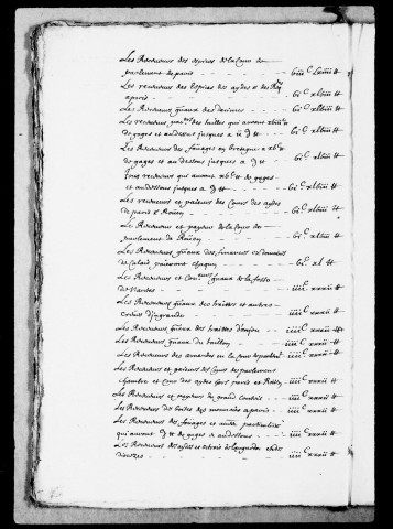 Droit de marc d'or perçu par le prince : Lettres patentes, règlement, 1656-1673.