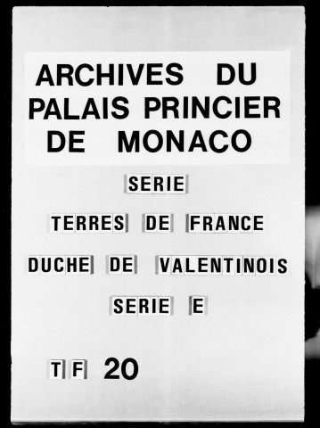 Titres divers : Mémoires imprimés, 1685-1768.