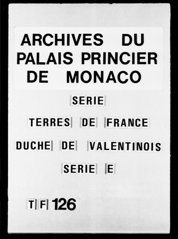 Correspondance :Lettres des Princes aux régisseurs et fermiers, 1731-1743.