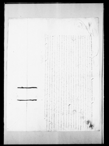 Lettres patentes, 1643-1716.