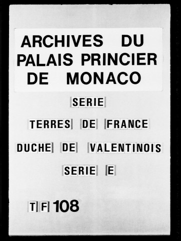 Grane. Domaine des Ramières :Arrêt du Parlement de Grenoble, lettres patentes et jugement concernant l'albergement, 1495-1590-1613.Arrêt du Parlement de Paris, consultation, procédures, 1495-1665.